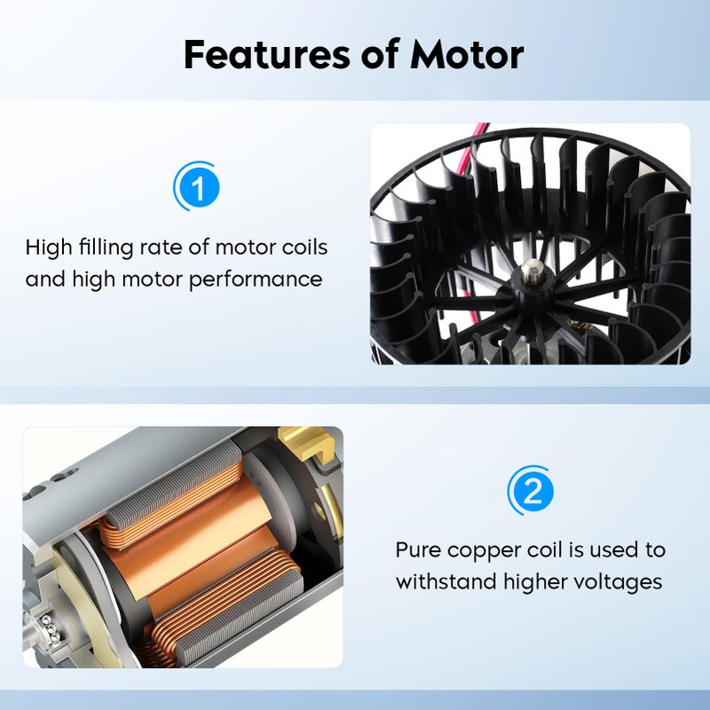 AEagle HVAC Heater Blower Motor w/Fan Cage 3946686 for Volvo Truck VN VNL VHD VNM VT - Image 4